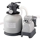 Intex Krystal Clear Sand Filter Pump - Poolreinigung - Sandfilteranlage - 10,5 m³ - 220-240V