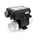 AQUADE Whirlpool-Heizung Durchlauferhitzer CE/TÜV Zertifiziert Leistung 2 KW SPA-Thermostat Elektrischer Pool-Warmwasserbereiter Thermostat für Badewannen-Pools